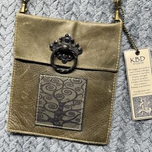 KBD Studio‎ Handmade Leather Crossbody Bag Tree of Life USA